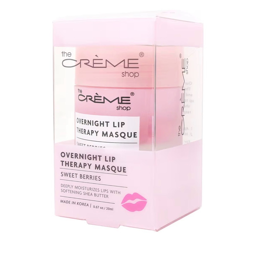 The crème shop overnight lip therapy mask in sweet berries. New in box